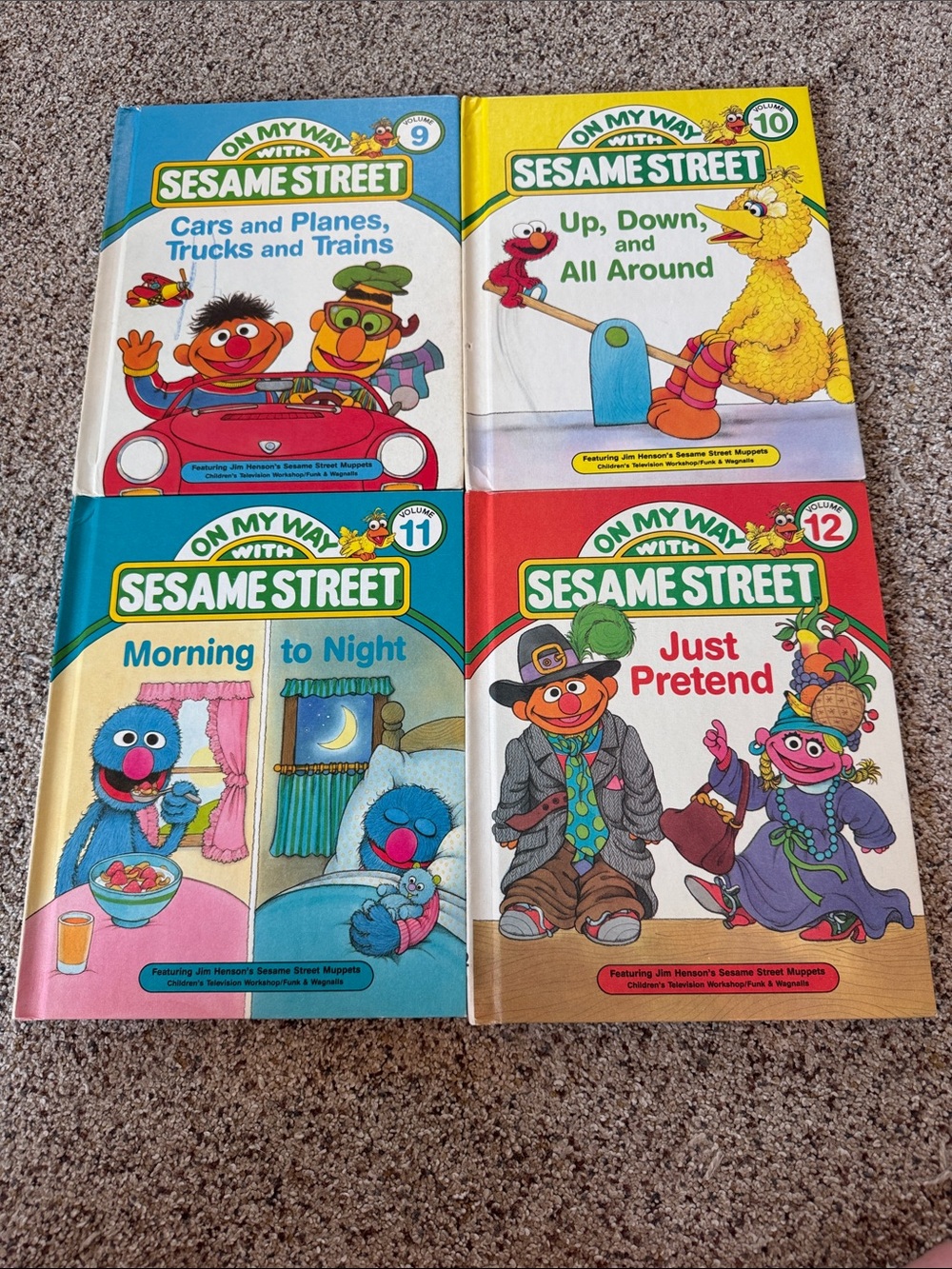 Sesame Street "On My Way" Board Book Vintage Collection - Picture 8 of 9